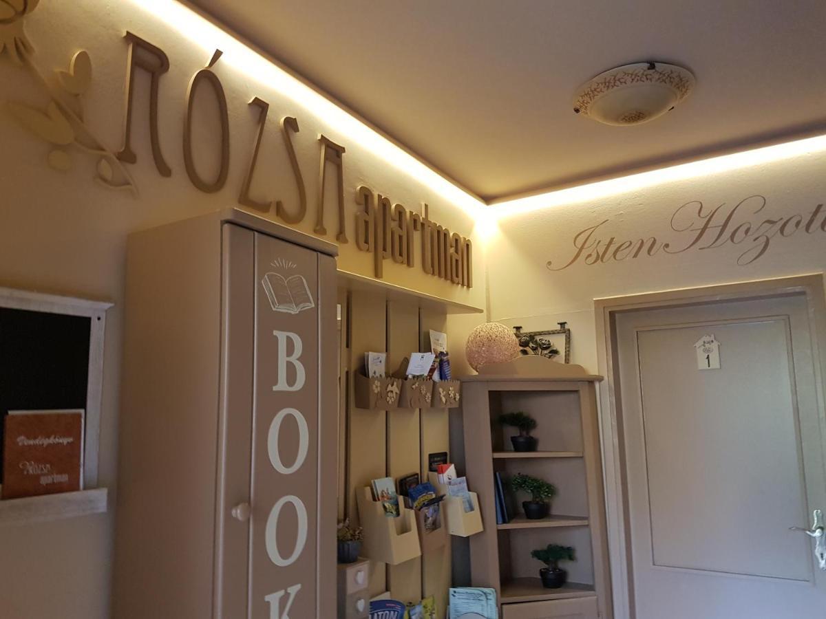 Rozsa Apartman Alsoors Exterior photo